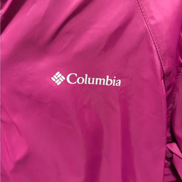 Columbia Women's Raspberry Hooded Packable Jacket - Picture 2 of 4